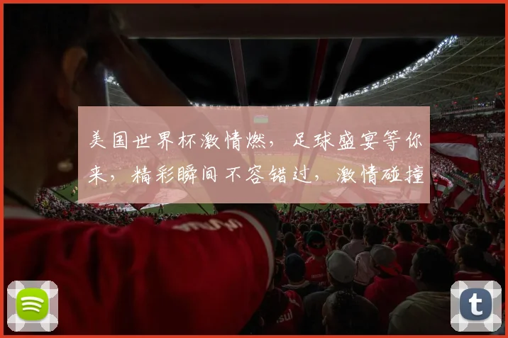 美国世界杯激情燃，足球盛宴等你来，精彩瞬间不容错过，激情碰撞，热血沸腾